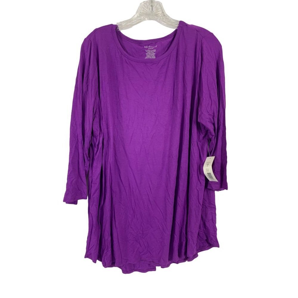 Westbound Women's Purple Long Sleeve Top
